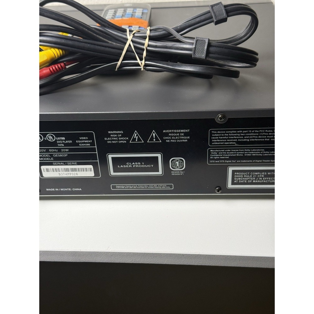DVD Player With Control Remote - Picture 8 of 11